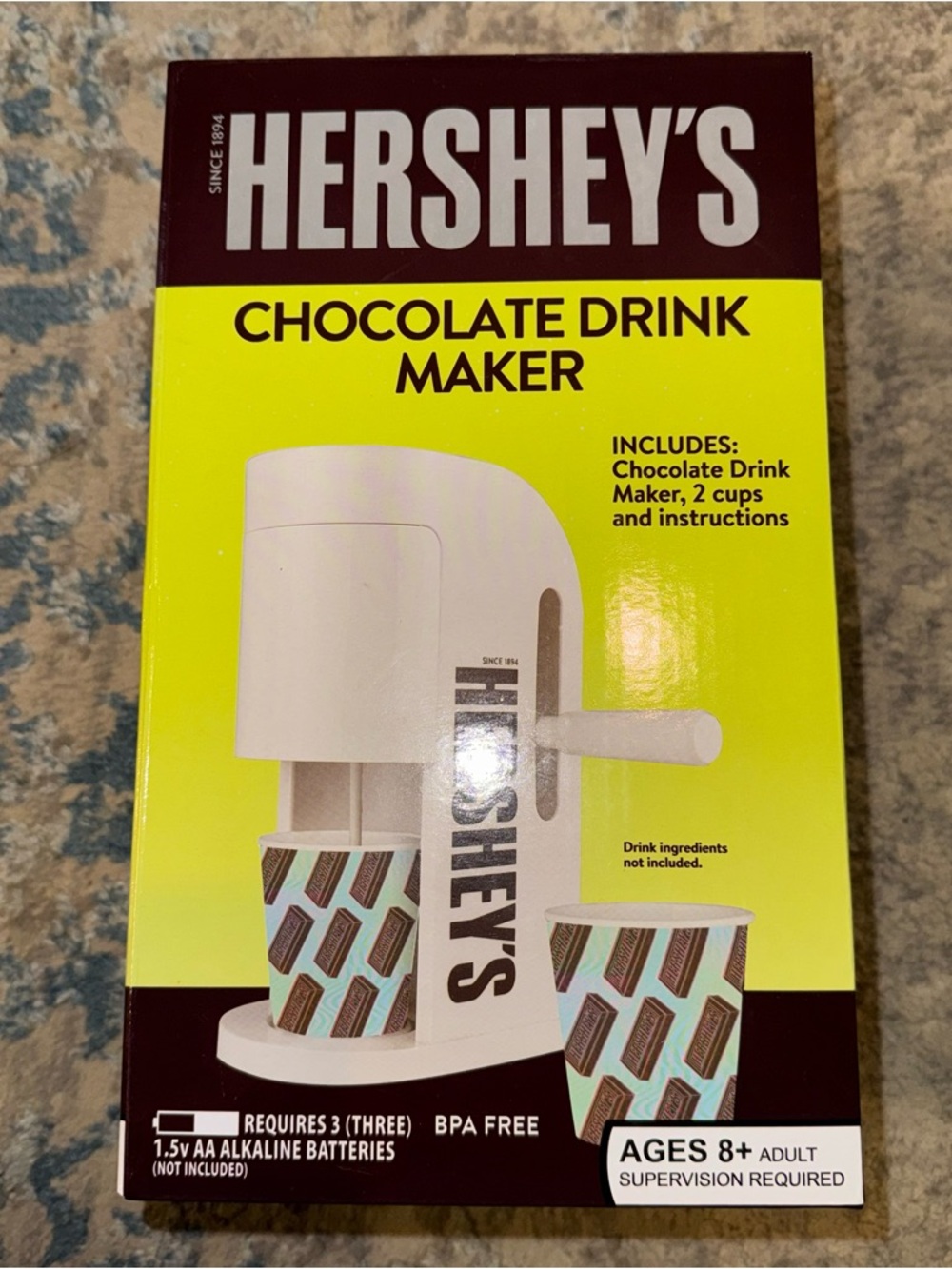 NEW hershey’s chocolate drink maker